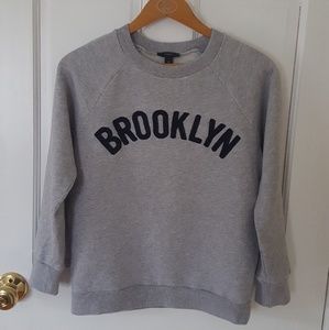 J. CREW "BROOKLYN" Sweatshirt EXCELLENT Condition!
